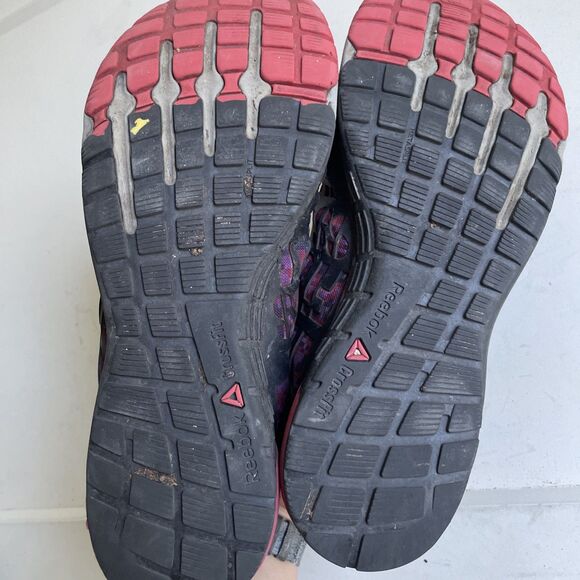 Reebok CrossFit Nano Athletic Shoes Black‎ Red, Womens 11.5 / Men’s 10 *READ* - Picture 7 of 8